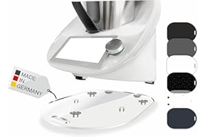 MANSCHIN-LASERDESIGN Premium Gleitbrett für den Thermomix - TM5, TM6 & TM31 - Hochwertiger Gleiter aus Premium Acrylglas - MADE IN GERMANY (Transparent)