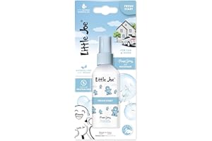 Little Joe Profumo Spray 60 ml Aroma Fresh Start con oli essenziali naturali. Senza alcool e vegano. Lunga durata. Perfetto per auto, casa e ufficio.