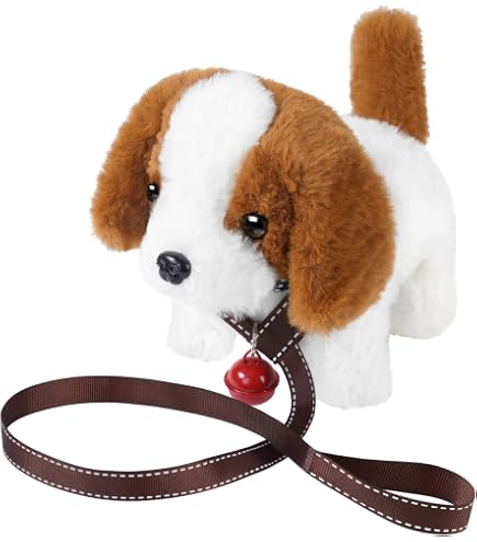 TaimeiMao Chien Électronique My Realistic Robot Puppy - Chiot Réaliste Like a Real Puppy, Toy Dogs That Walk and Bark - Cadeau Réservé aux 15 Ans et Plus