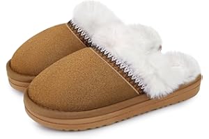 ZEPYFXIT Pantofole Donna Uomo Invernali Ciabatte Casa Caldo Pelose Pelle Comode Peluche Memoria Schiuma Slippers Antiscivolo Interno Esterno