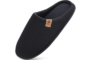 ONCAI Chaussons Hommes de Hiver Shake Polaire de Fausse Fourrure Pantoufles en Mousse à Mémoire de Forme Chaussures enavec Semelles Antidérapantes en Caoutchouc EU Taille 40-49