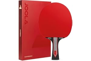 JOOLA Raqueta de tenis de mesa White Infinity Z – Raqueta profesional con revestimientos Micron X y caja magnética