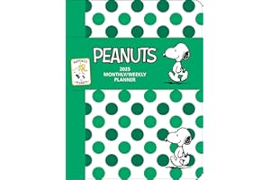 Peanuts 12-Month 2025 Weekly/Monthly Planner Calendar