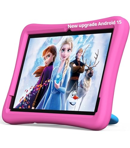 plimpton Kids Tablet, 10 inch Toddler Tablet, Android 12 Go, WiFi
