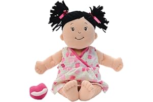 Manhattan Toy Stella Brunette Soft First Baby Doll