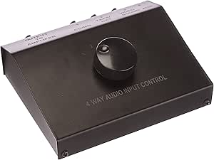 4 Way Audio Input Control Manual Cinch