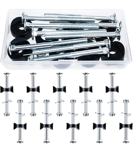 Kit 12 Viti Per Trampolino - Ricambi In Acciaio E ABS Per Fissaggio Sicuro - Foto 3