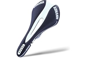 HNVNER Selle de Vélo, Selle Velo Gel Ergonomique Siège de Vélo Confortable Convient pour Cyclisme/Bicyclette/VTT/Vélo de Route