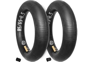 MOOVMOOV - 2 x Inner Tubes 85/65-6.5 (10 Inches) with Straight Valve | for Electric Scooter, Hoverboard, Mini Scooter, Compatible with 85-65-6.5/10 or 10x3.00-6.5 Tyres.