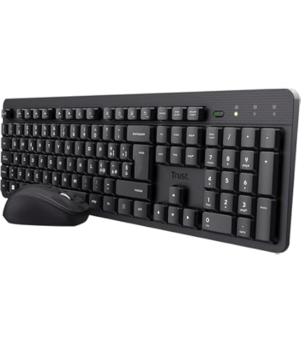 Kit Wireless ASUS W5000 Tastiera E Mouse Nero – Sottile, Elegante Con Batteria Integrata