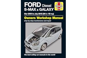 Ford S-MAX & Galaxy Diesel (Mar 06 - July 15) Haynes Repair Manual