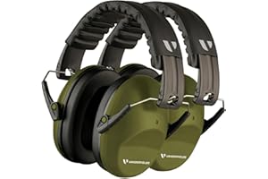 Vanderfields Cascos Antiruido Adultos 26dB | Cascos Cancelación de Ruido | Cascos Insonorizados para Estudiar | Auriculares Aislantes Ruido | Para Estudio, Trabajo, Construcción, Tiro Deportivo
