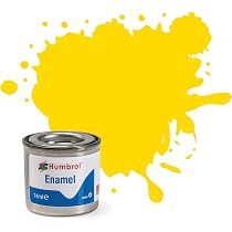 Peinture Humbrol Enamel 46 Orange Matt - Pot De 14ml (Tinlet No.1), Neuf, Fabriqué Au Royaume-Uni