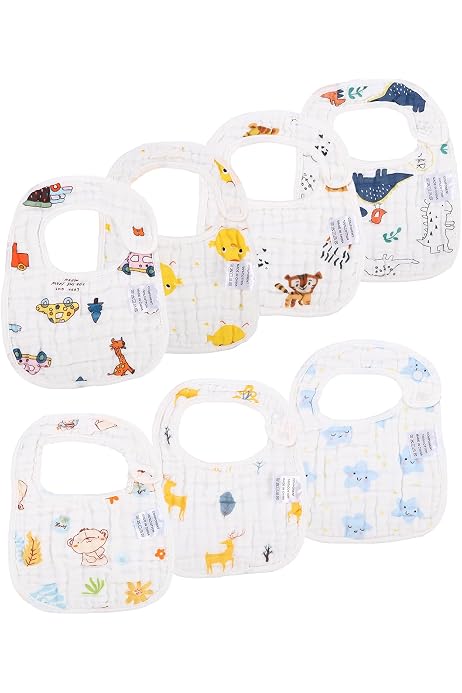 Fupies Bavaglino Neonato Personalizzato "Se La Mamma Dice Di No Vado Dagli Zii" - Cotone Morbido Made In Italy, 15x30 Cm