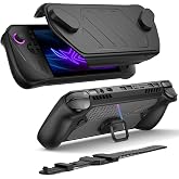 JSAUX PC0111 ModCase para ROG Ally X 2024, funda con tapa extra&iacute;ble | Removable front lid, integrated metal brackets, 4 Micro