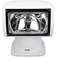12V 100W 2500lm Waterproof Marine Searchlight,Durable Xenon Yacht Remote Search Light,Multi-Functional Truck Spotlight,Remote Control Reflector Design,for Yacht/Marine Police/Fishing Boats