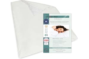 ‎ALLSANA allsaneo Premium Allergiker Deckenbezug 135x200 cm | Allergie Bettwäsche extra weich und leicht | Anti Milben Encasing | Milbenschutz | allergendichter Zwischenbezug | TÜV geprüft