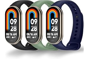 BANGTING 3-12 Pièces Bracelets de Remplacement pour Xiaomi Mi Band 10/9/8, Compatibles avec Xiaomi Smart Band 10 9 8 - Brassard Sport en TPU Respirant et Ajustable (Multi-Couleurs)