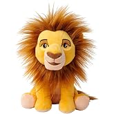 Simba, 6315870073, Nicotoys Lion King Mufasa Peluş Fig&uuml;r&uuml;, &Ouml;zel ve Detaylı Tasarım, Dayanıklı Kumaş, 25 Cm