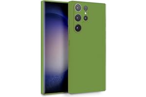 MyGadget Funda para Samsung Galaxy S23 Ultra en Silicona TPU - Carcasa de Doble Capa - Case Resistente Antigolpes y Anti choques - Ultra Protectora Verde