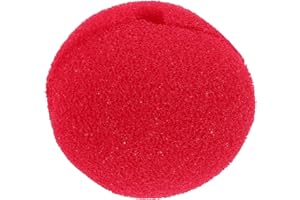 Garneck Rote Clownsnase Aus Schwamm – Perfekte Zirkusnase Für Kostüme - Cosplay - Halloween Und Karneval – Ideal Für Partys Und Scherzartikel – Lustiger Jokernasen Look