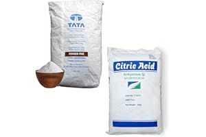 HIMALAYAN SALT STORE BATH BOMB MAKING KIT/BUNDLE | 3KG | 2KG Sodium Bicarbonate Bicarb Soda + 1KG Citric Acid - Food Grade