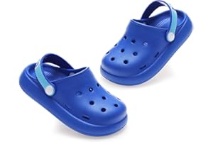 AYUEBO Zuecos para Niños Zuecos Unisex Niños Sandalias de Playa Respirable Antideslizante Piscina Jardín Zapatos Sandalias Ligeras Abierta de Verano Chanclas