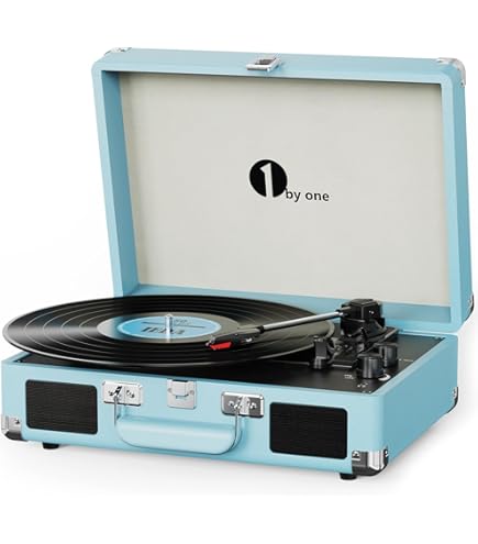 Crosley Revolution Portable Two Speed USB Enabled Turntable - Blue
