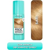 L'Oreal Paris Magic Retouch Beyaz Sa&ccedil;lar İ&ccedil;in Kapatıcı Sarı Sa&ccedil; Spreyi 75 ml