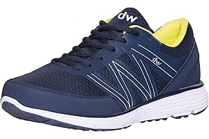 DW SHOES Chaussures Larges orthopédiques pour Homme et Femme - Semelles extérieures Extra Larges - Intérieur sans Couture pour Les Pieds gonflés, diabétiques, Larges ou Hallux - Chaussures de Sport