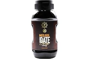 ZAYTI Sciroppo di datteri Medjoul dal Marocco— Sciroppo di Datteri 100% puro & naturale, senza zucchero — Sciroppo per caffè adatto ai vegetani, 350g