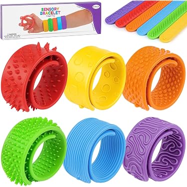 6 Mini Molle Elicoidali Super Lunghe Baker Ross, Colori Assortiti, Giocattoli Fidget Per Bambini, 10 Cm, Per Sacchetti Festa E Bomboniere