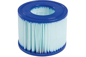 BESTWAY Lay-Z-Spa Antimicrobial Filter Cartridges for Hot Tub, Size VI, Twin Pack