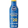 Nivea Sun Protect & Hydrate Latte Solare SPF 20, 200 ml