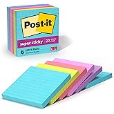 Post-It Super Sticky Notes, 5 x 20,3 cm 6 Pads