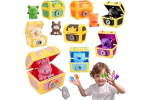 Leksakber Jouet Enfant 1 2 3 Ans, Animaux de La Ferme Jeux Bebe 6 9 12 18 Mois Jouet D'éveil Cadeau Enfant 1 2 3 Ans Garçon Fille Jeux Sensoriel Bebe Animaux Ferme