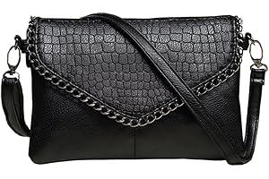 WuXingMeiLi Women Small Synthetic Leather Shoulder Handbags Vintage Evening Party Clutch Purse And Cross-Body Hand Bags for Ladies…