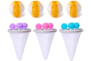 AWAVM 7 Stück Waschmaschine Haarfilter, Haar Filterbeutel Für Die Waschmaschine Fusselfänger, Filterbeutel Waschmaschine Haarfänger,Fussel Waschmaschine,Wiederverwendbare Haarentferner Filterbeutel