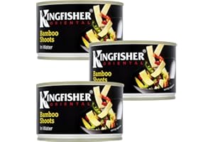 HAMPERLY GIFTS Oriental Bundle Containing Kingfisher Bamboo Shoots in Water 225g (3 Pack)