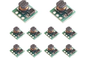 DC DC Step Up Boost Converter 0.8-3.3V bis 3.3V LAOMAO Mini Spannungswandler 3.3V Netzteil Power Supply Module (10Pack)