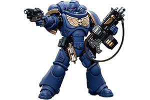 JOYTOY Warhammer 40k Ultramarines, Ultramarines Intercessors 1/18 Figurine Collect Model -JT6632