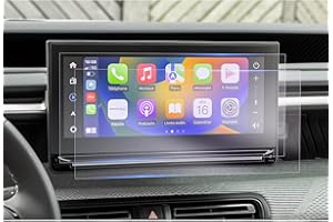 GAFAT Compatible with New 2024 Citroen C3 e-C3 2025 2026 10.25" Navigation Screen Protector, C3 Hybrid IV 4 (CC21) 2024 Screen Protector 10.25 Inch Touchscreen, 6H Anti-Scratch [Pack of 2]