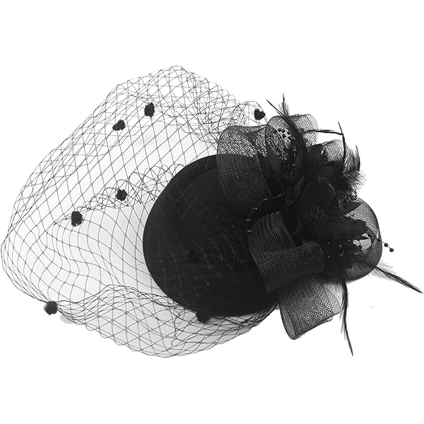 Diadema Vintage Con Velo E Piume - Accessorio Per Matrimoni E Feste - Foto 3