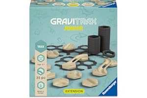 Ravensburger - Gravitrax Junior - Set d'extension Rails - My Trax 35 pièces - Circuit de Billes - Jeu de Construction créatif - Parcours de Billes à Construire - Dès 3 Ans - Version française - 27401