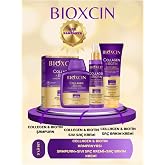 Bioxcin Collagen & Biotin Volume Shampoo 300 Ml + Conditioner 250 Ml + Liquid Conditioner 150 Ml Set of 3