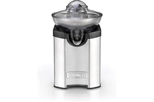 Cuisinart CCJ210E Presse-agrumes électrique, en acier inoxydable, Compact, 100 W