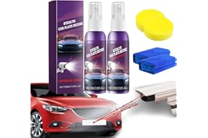 DODUIU Lot de 2 sprays invisibles pour plaque d'immatriculation de voiture, pulvérisation de plaque d'immatriculation pour appareils photo, pulvérisateur de protection de plaque d'immatriculation invisible