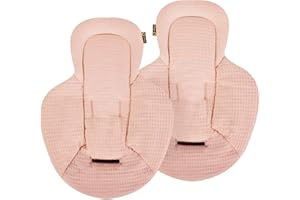 UKJE Insert de Balancelle pour Bébé Compatible avec 4moms mamaRoo - Doublure d'Insertion pour Nourrisson - Tissu d'Accessoire de Balancelle - Housse de Rocker pour Nouveau-né - Rose