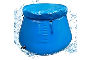 LTCANOPY Vejiga de Almacenamiento de Agua Tanque de vejiga de Agua Plegable de Gran Capacidad Tanque de Agua Plegable Resistente al Agua Dulce para Uso agrícola Extinción de Incendios