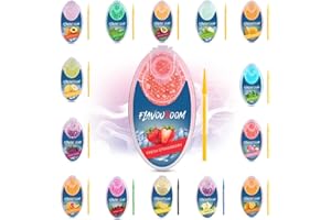 Flavouroom - Premium Kapseln 100er Set | DIY passion fruit Aroma-Filter für unvergesslichen Flavour | inkl. Aufbewahrungsbox für die aromatischen Click Kugeln (Fresh Strawberry)